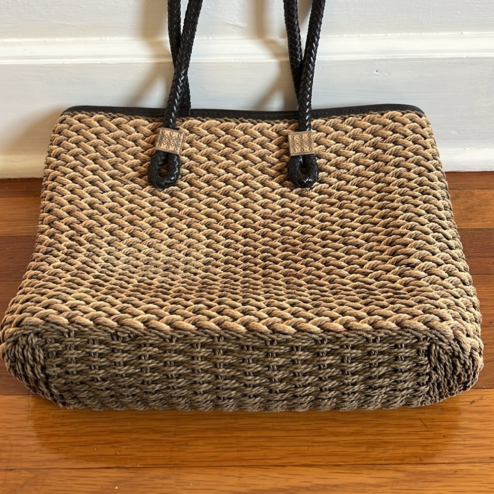 Vintage Ego Straw Purse - Picture 9 of 12